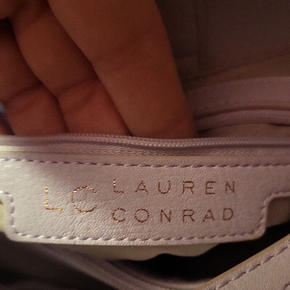 LC Lauren Conrad Light Purple Crossbody Bag - Picture 2 of 4